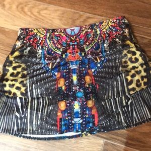 Lucky in love tennis skirt